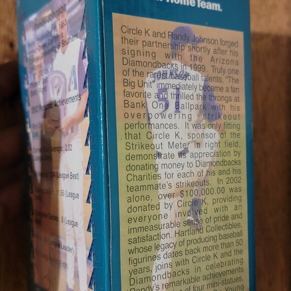 Randy Johnson Collectible Figurine – 2002 Cy Young Award, #1 in Series of 4 - Picture 3 of 5